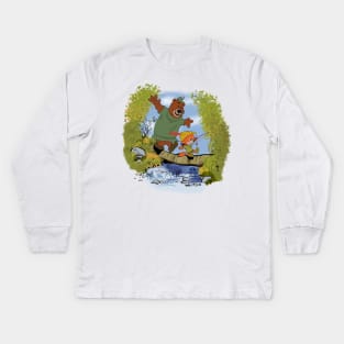 Sherwood Awaits Kids Long Sleeve T-Shirt